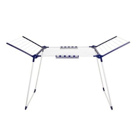 Сушилка для белья напольная 24м h112см металл Люкс белая (5)