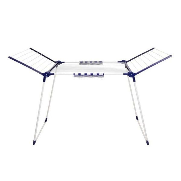 Сушилка для белья напольная 24м h112см металл Люкс белая (5)