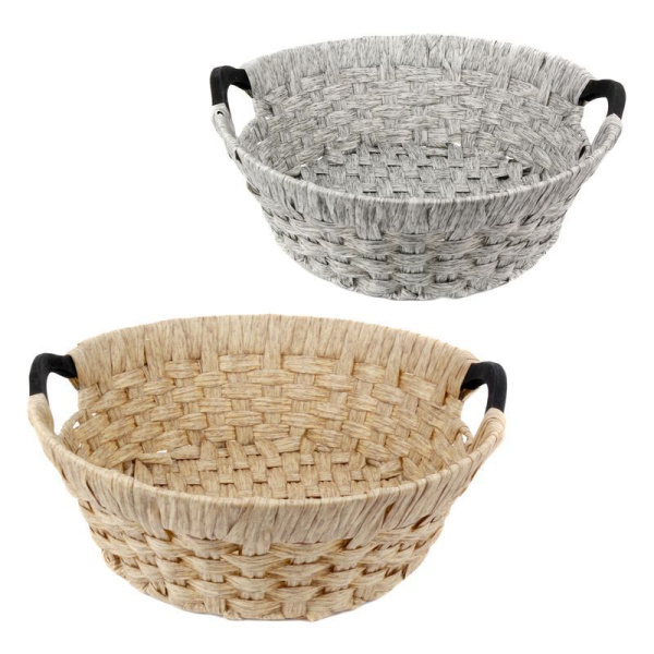 Корзина плетеная 32*14см пластик JC-12236 (60)