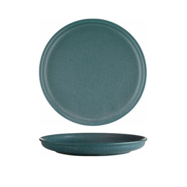 Тарелка мелкая 26см керамика BILLIBARRI HAPPY MUMMY бирюза (6/18)