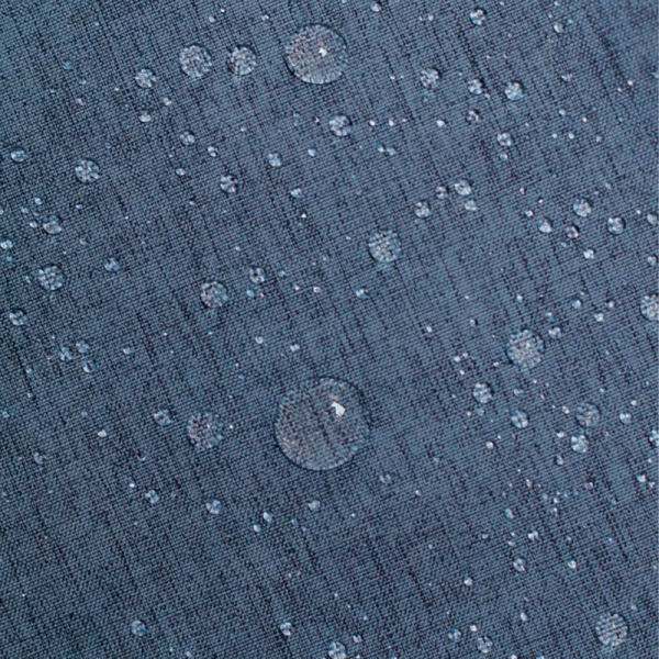 Штора для ванной 180*180см полиэстер синяя (50)