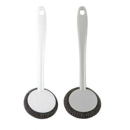 Щетка для посуды пластик 29*9,5см 2 цвета 1001/JC-17994 (48)