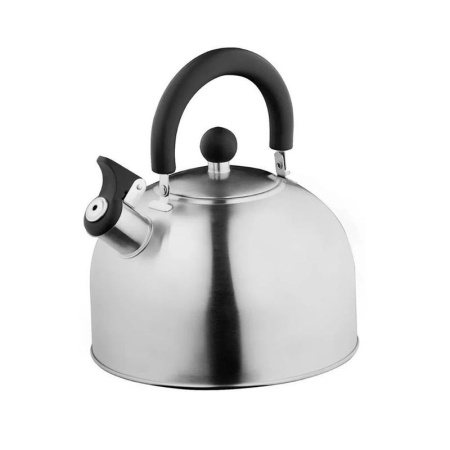 Чайник со свистком 3,2л нерж.сталь без подар.уп. КТ-104В (12)