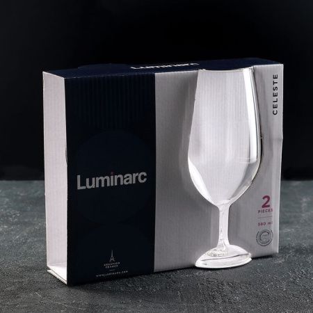 Бокалы для пива набор 2шт 580мл стекло СЕЛЕСТ Р3249 (3)