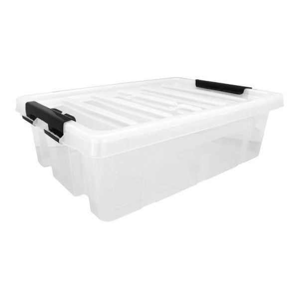 Контейнер универсальный 25л 550*380*160мм пластик с крышкой (7)