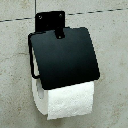 Держатель для туалетной бумаги 13,5*13,5*4,5см металл ЛОФТ DA34-302 (12)