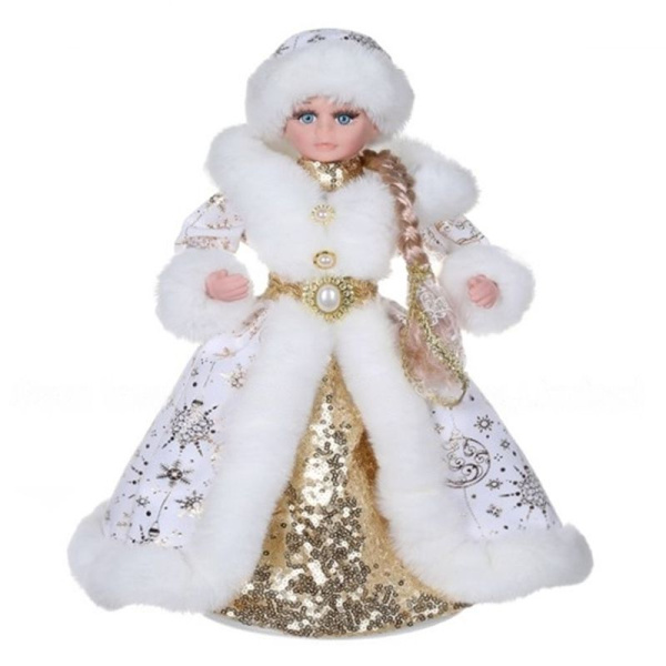 Фигурка новогодняя Снегурочка H40см 17В07-16/JC-10353 (36)