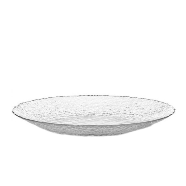 Тарелка мелкая 19см стекло ХЭЙЗ десертная (12)