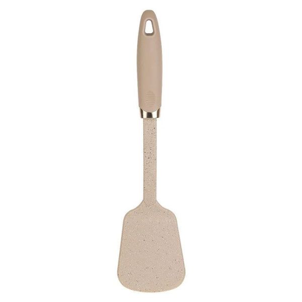 Лопатка кулинарная 33,5*8*2см нейлон ГРАНИТ бежевый (72)