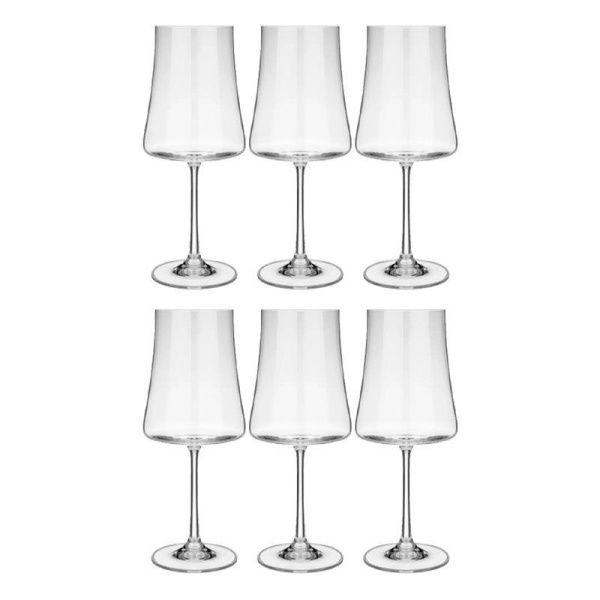 Бокалы для вина набор 6шт 360мл стекло ЭКСТРА (4/8)