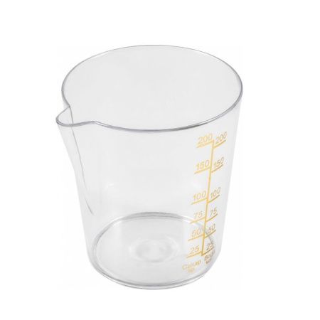 Мерный стакан 200мл пластик натуральный (66)