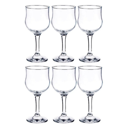 Бокалы для вина набор 6шт 200мл стекло ТЮЛИП (4)