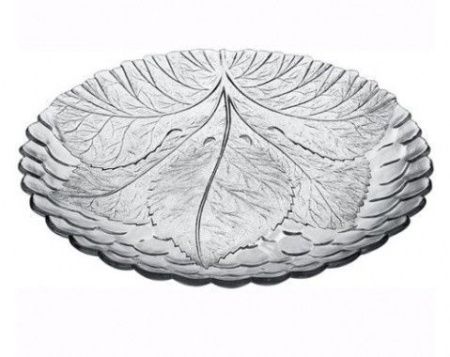 Блюдо 32см стекло СУЛТАНА круглое (12)