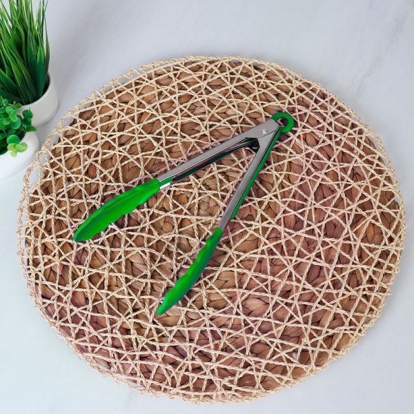 Щипцы кулинарные 26см 26,5*25*3см металл/силикон QT-S821 (200)