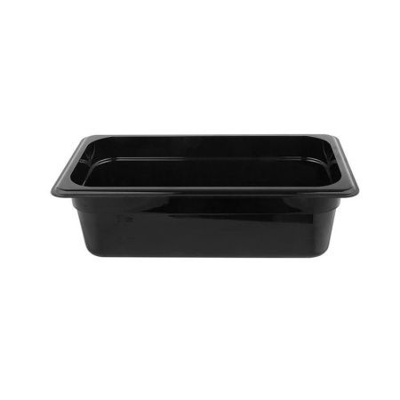 Гастроемкость полипропилен 1/3*4'' 325*176*100мм черная [422101113] (6)