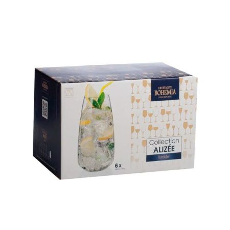 Стаканы набор 6шт 400мл стекло ГАБИ высокие (4)