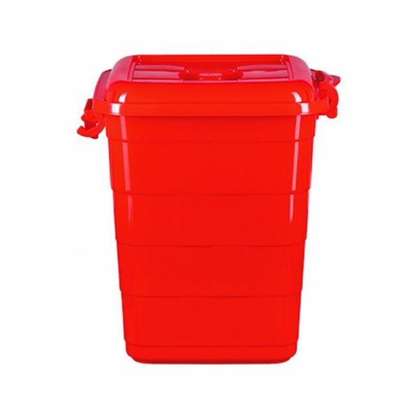 Бак 75л пластик пищевой Bricks красный (1)