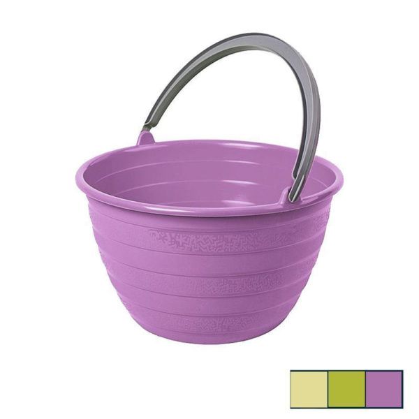 Ведро 5л пластик ЛУКОШКО без крышки (25)