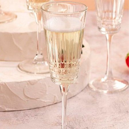 Бокалы для шампанского набор 6шт 140мл стекло ЧИКАГО (2)