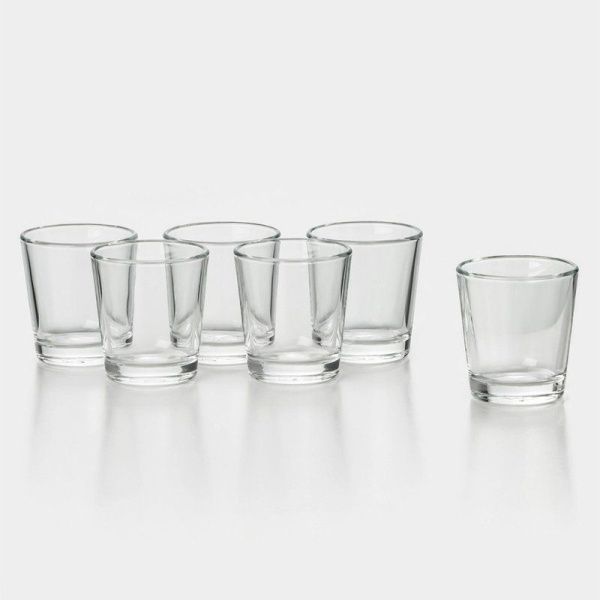 Стопки набор 6шт 50мл стекло ОДА (18)