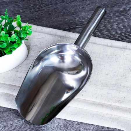 Совок для сыпучих продуктов 250мл 24см нерж.сталь S-10 (200)