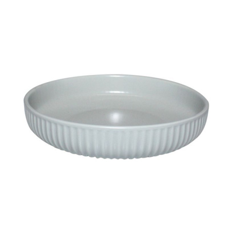 Салатник 20,3см фарфор серый круглый P021-8/JC-14519 (40)