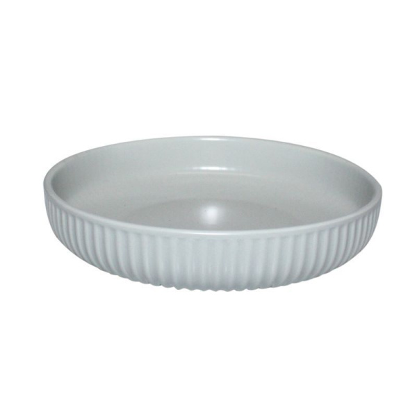 Салатник 20,3см фарфор серый круглый P021-8/JC-14519 (40)