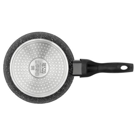 Сковорода 26см h67,1см кованый алюминий АП 4-х слойное ANTLIA черный гранит индукция (4/6)