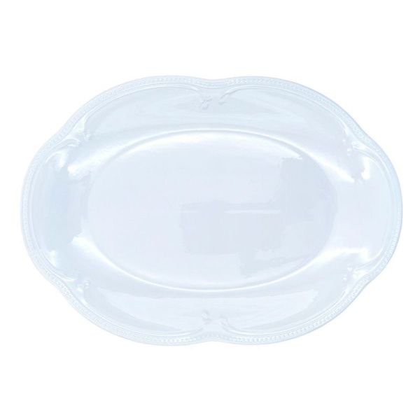 Блюдо овальное 36*25см фарфор White Ornaments (3)