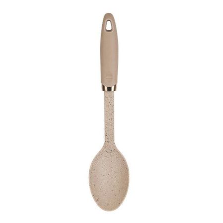 Ложка кулинарная 32*7*2см нейлон ГРАНИТ бежевый (72)