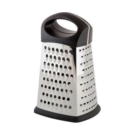 Терка четырехгранная нерж.сталь/пластик 23см GR-051-9, (72)