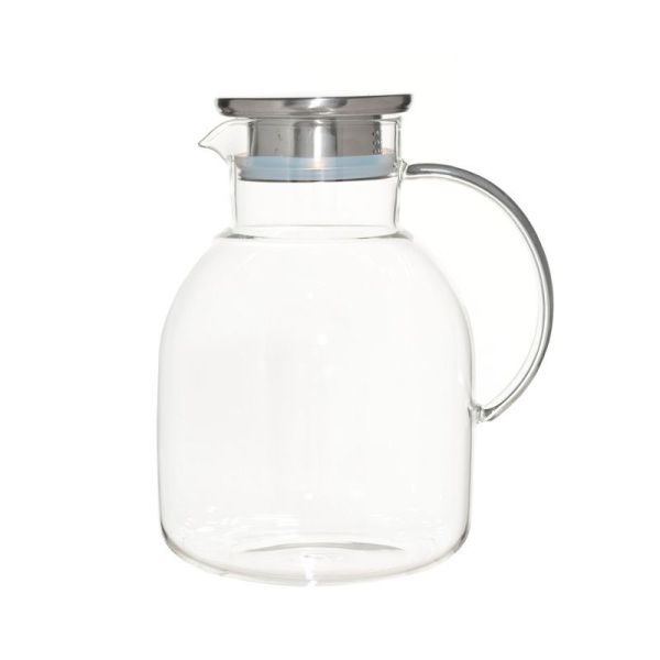 Кувшин 1л стекло с мет.крышкой LCWJ6905 (36)