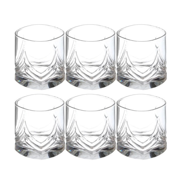 Стаканы набор 6шт 330мл стекло ТРИУМФ (8)