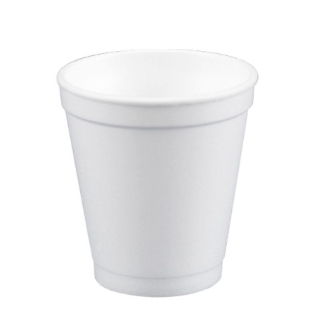 Стакан одноразовый 200мл полистирол белый ВСП (39/975/20)