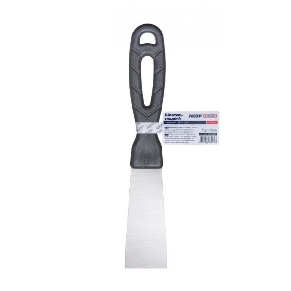 Шпатель гладкий Эксперт из нерж.стали 40мм (3/156)