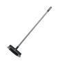 Щетка для пола с черенком 120см пластик темно-серый (12)