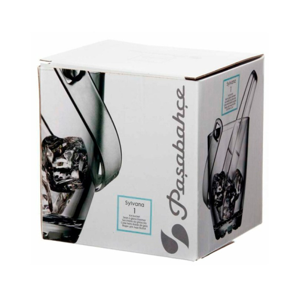 Ведро для льда 13см стекло СИЛЬВАНА (6)