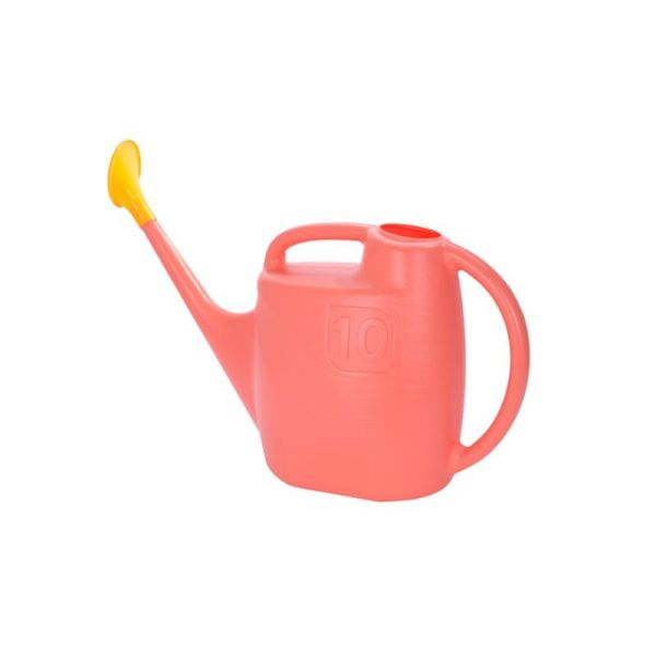 Лейка 10л пластик коралловый (10)