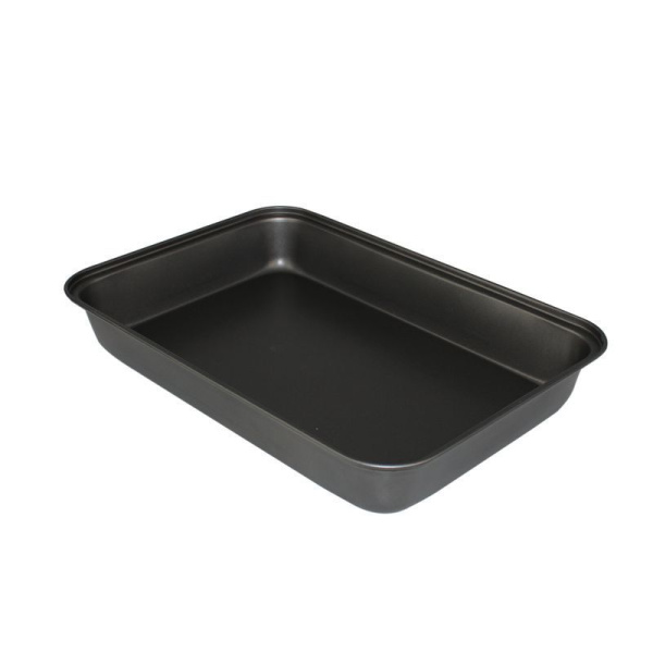 Противень 32*22*5см углерод.сталь 0,4мм прямоугольный D-15-32/JC-12699 (50)