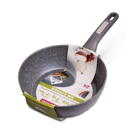 Сотейник 24см алюминий АП гранит арт.4292GR (6)