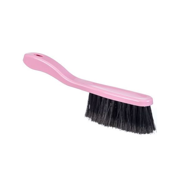 Щетка-сметка 45*60*260мм пластик ИДЕАЛ розовая (16)