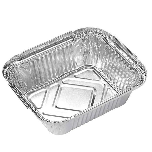 Форма для выпечки одноразовая алюминий 15*12*4,7см LAMINA прямоугольная (72) ВЫВОД