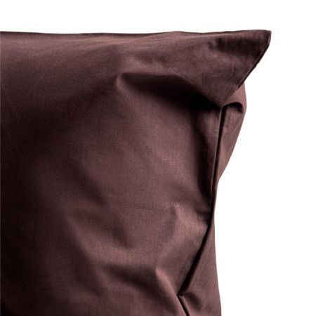 Наволочка 70*70 сатин шоколадный 115гр/м2