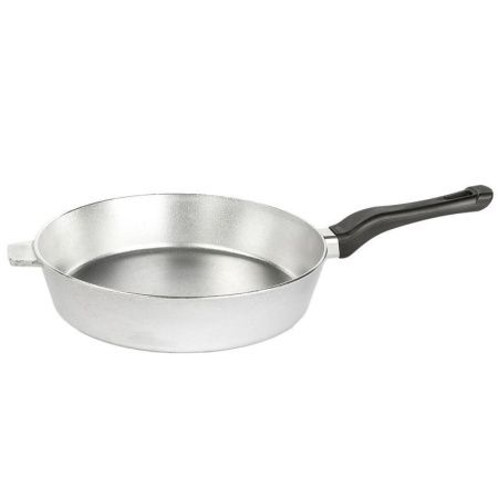 Сковорода 22см алюминий ХОЗЯЮШКА без крышки пласт.ручка 18700 ТМ" АЛИТА (16)