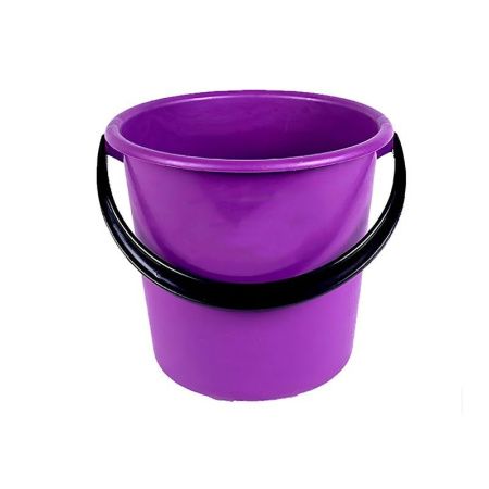 Ведро 5л пластик фиолетовое ударопрочное (жесткое) без крышки В5-02 (20)