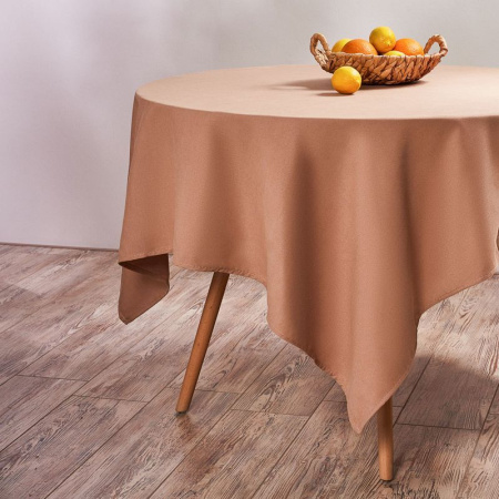 Скатерть 140*180см полиэстер с водоотталкивающей пропиткой IVLEV CHEF бежевый (10)