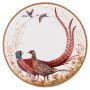Тарелка мелкая 20,5см фарфор ОХОТА десертная (24)