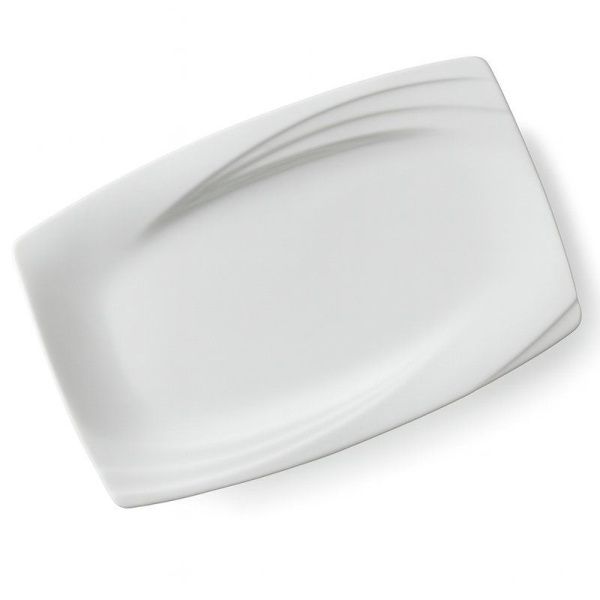Блюдо 35см фарфор прямоугольное 14" JC-17826 (20)