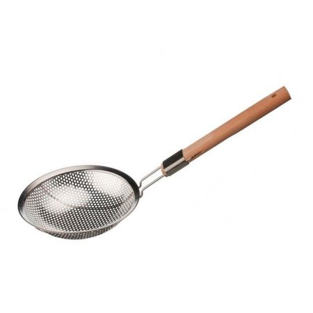 Дуршлаг 20см нерж.сталь сито крупное с дер.ручкой AST-005-D94-20 (24)