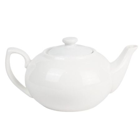 Чайник заварочный 600мл 18,5*12*11см фарфор белье (48)